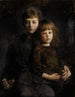Bruder und Schwester Mary und Gerald Thayer - Abbott Handerson Thayer — Ansicht des Kunstwerks