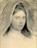 Tête de Mary B. Thayer - Abbott Handerson Thayer — Ansicht des Kunstwerks