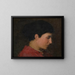 Kopfporträt - Abbott Handerson Thayer — gerahmtes Bild an der Wand