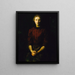 Portrait einer Dame Mme William B. Cabot - Abbott Handerson Thayer — gerahmtes Bild an der Wand