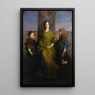 Abbott Handerson Thayer - Virgin Enthroned.webp