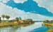 Flusslandschaft an den Ufern des Tigris - Abdul Qadir AlRassam — Ansicht des Kunstwerks