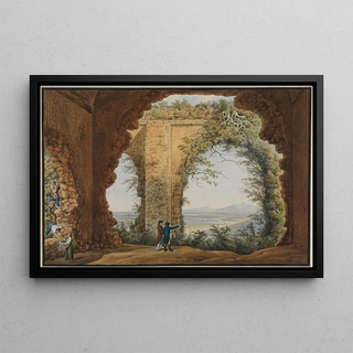 AbrahamLouisRodolphe Ducros - Blick aus der Villa des Maecenas auf Monte Cavo und Rocca di Papa.webp