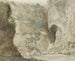 Außenwand der Höhle Ohr von Denys - Abraham Louis Rodolphe Ducros — Ansicht des Kunstwerks