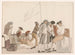 Gesellschaft an Bord des Schiffes l'Heureuse Marianne - Abraham Louis Rodolphe Ducros — Ansicht des Kunstwerks