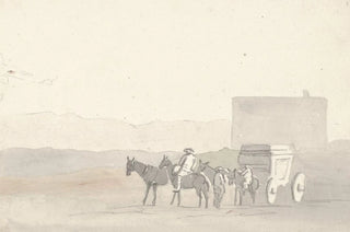 AbrahamLouisRodolphe Ducros - Halteplaats onderweg voor aankomst in Terracina.webp