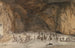 Innenansicht der Höhle Santa Maria Capella - Abraham Louis Rodolphe Ducros — Ansicht des Kunstwerks