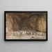 Innenansicht der Höhle Santa Maria Capella - Abraham Louis Rodolphe Ducros — gerahmtes Bild an der Wand