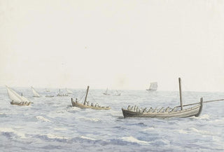 AbrahamLouisRodolphe Ducros - Koraalvissers voor de kust van Sicili ter hoogte van Terra Nuova.webp
