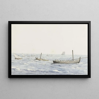AbrahamLouisRodolphe Ducros - Koraalvissers voor de kust van Sicili ter hoogte van Terra Nuova.webp