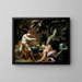Merkur, Argus und Io - Abraham Bloemaert — gerahmtes Bild an der Wand