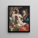 Eine Allegorie der Wollust - Abraham Janssens — gerahmtes Bild an der Wand