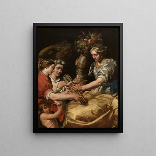 Abraham Janssens - Concord Charity and Sincerity Conquering Discord.webp