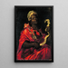 Die Sibylle Agrippine - Abraham Janssens — gerahmtes Bild an der Wand