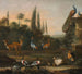 Landschaft mit Hirschen und exotischen Vögeln - Abraham Jansz Begeyn — Ansicht des Kunstwerks