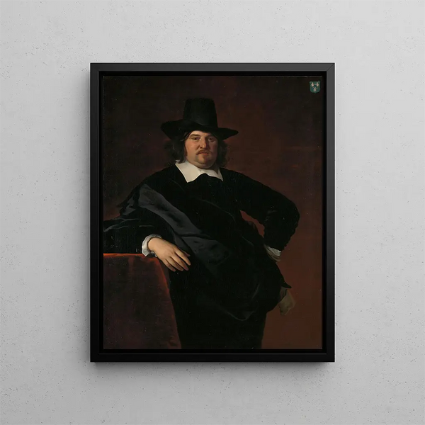 Abraham Lambertsz van den Tempel - Abraham de Visscher 160567 Amsterdam merchant and director of the Dutch West India Company.webp
