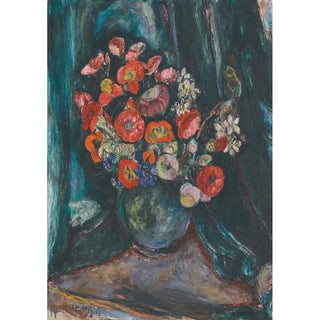 Abraham Manievich - 2 Still Life With Poppies.webp