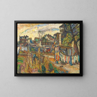 Abraham Manievich - City Scene.webp