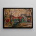 Rue tranquille - Abraham Manievich — gerahmtes Bild an der Wand