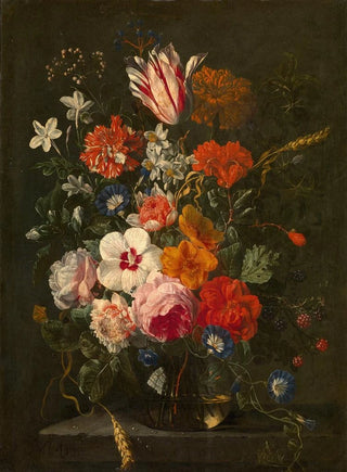 Abraham Mignon - Flowers in a Vase.webp