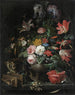 Das umgestürzte Bouquet - Abraham Mignon — Ansicht des Kunstwerks