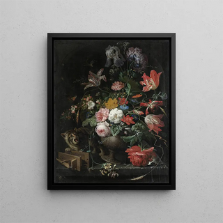 Abraham Mignon - The Overturned Bouquet.webp
