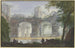 Landschaft mit einer alten Bogenbrücke - Abraham Rademaker — Ansicht des Kunstwerks