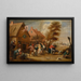 Messe - Abraham Teniers — gerahmtes Bild an der Wand