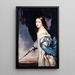 Christina de Suède 1626 89 - Abraham Wuchters — gerahmtes Bild an der Wand
