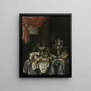 Abraham van Beijeren - Sumptuous Still Life.webp