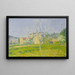 Obstgarten in Blumen in Alet-les-Bains Aude - Achille Laugé — gerahmtes Bild an der Wand