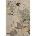 Reproduktion des Gemäldes Akt VII aus der Serie Der Schatz der loyalen Vasallen - Kitagawa Utamaro