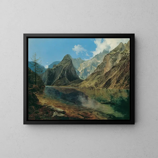 Adalbert Stifter - Der Knigssee mit dem Watzmann.webp