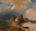 Partie des prairies de l'ouest hongrois avec orage montant - Adalbert Stifter — Ansicht des Kunstwerks