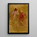 Versteckter Schatz - Adam Emory Albright — gerahmtes Bild an der Wand