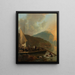 Flusslandschaft im italienischen Stil - Adam Pynacker — gerahmtes Bild an der Wand