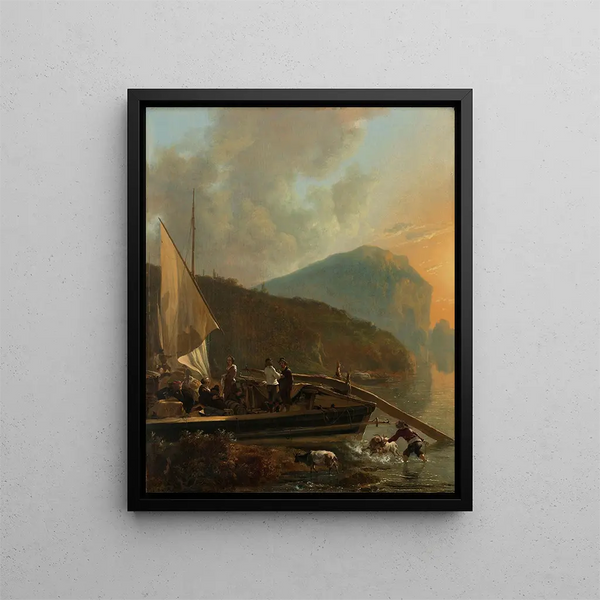 Adam Pynacker - Italianate River Landscape.webp
