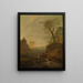 Landschaft - Adam Pynacker — gerahmtes Bild an der Wand