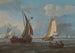 Niederländische Schiffe vor der Küste der Niederlande - Adam Silo — Ansicht des Kunstwerks