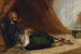 Ein Türke, der eine Tchibouk raucht - Adelaide Claxton — Ansicht des Kunstwerks