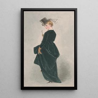 Adelaide Claxton - Lady in Green Dress.webp