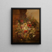 Stillleben mit Blumen - Adelheid Dietrich — gerahmtes Bild an der Wand