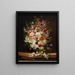 Natur stillleben mit Blumen - Adelheid Dietrich — gerahmtes Bild an der Wand