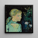Adeline Ravoux - Vincent van Gogh — gerahmtes Bild an der Wand