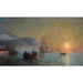 Reproduktion des Gemäldes Abschied, bevor er seine Reise von Port Palos in Spanien antritt - Ivan Konstantinovich Aivazovsky