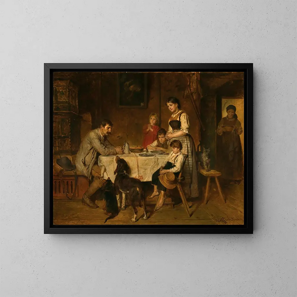 La Grâce - Adolf Eberle — gerahmtes Bild an der Wand