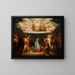 Anbetung - Adolf Gottlob Zimmermann — gerahmtes Bild an der Wand