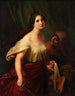 Judith mit dem Haupte des Holofernes - Adolf Gottlob Zimmermann — Ansicht des Kunstdrucks