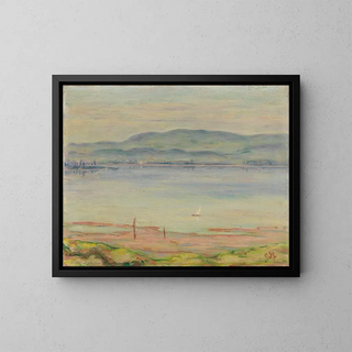 Adolf Hildenbrand - Bodenseelandschaft bei der Mettnau.webp