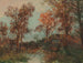 Eine Sommerabend - Adolf Kaufmann — Ansicht des Kunstwerks